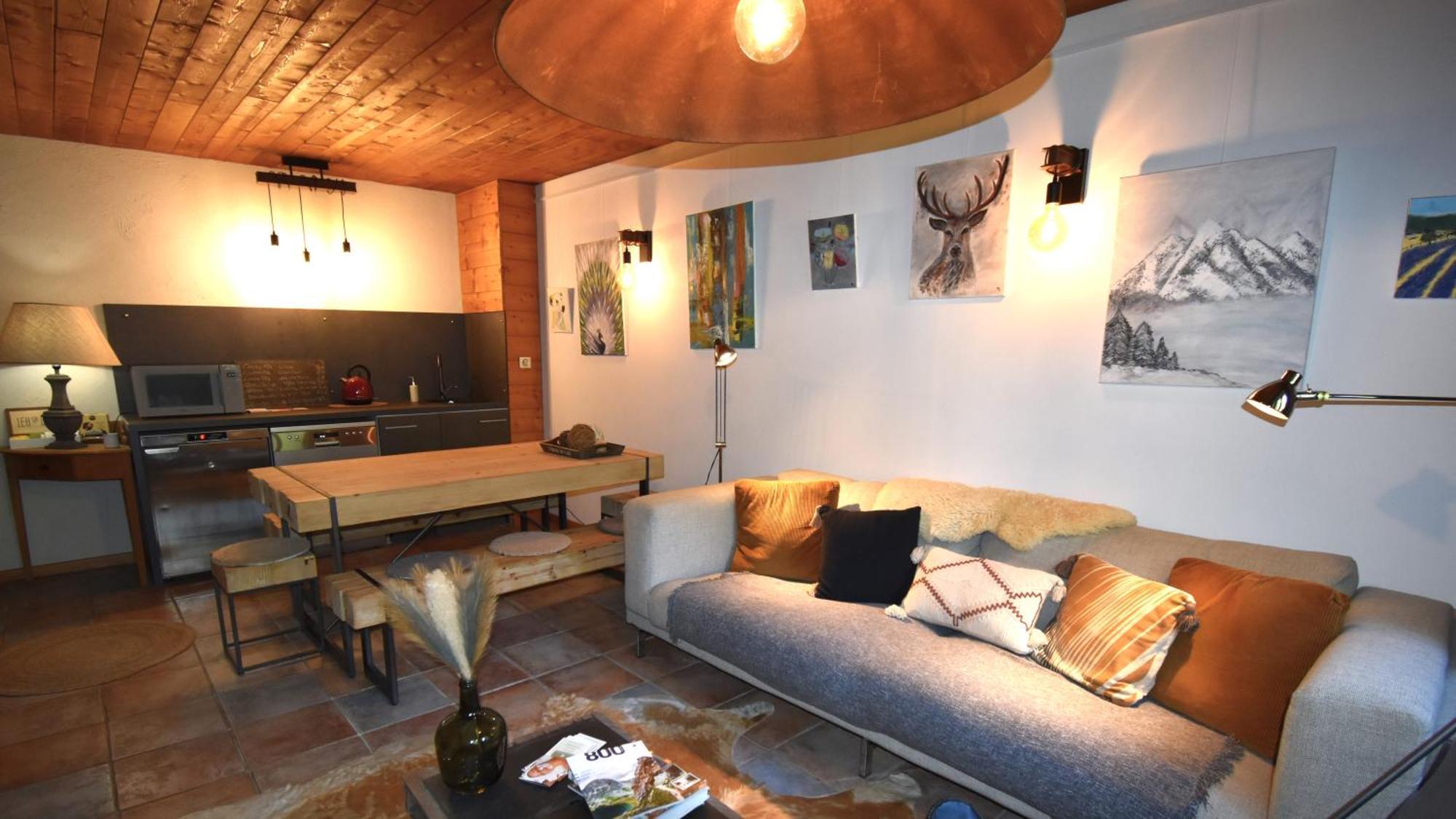 La Cle Des Bois Bed & Breakfast Le Bourg-d'Oisans Bagian luar foto
