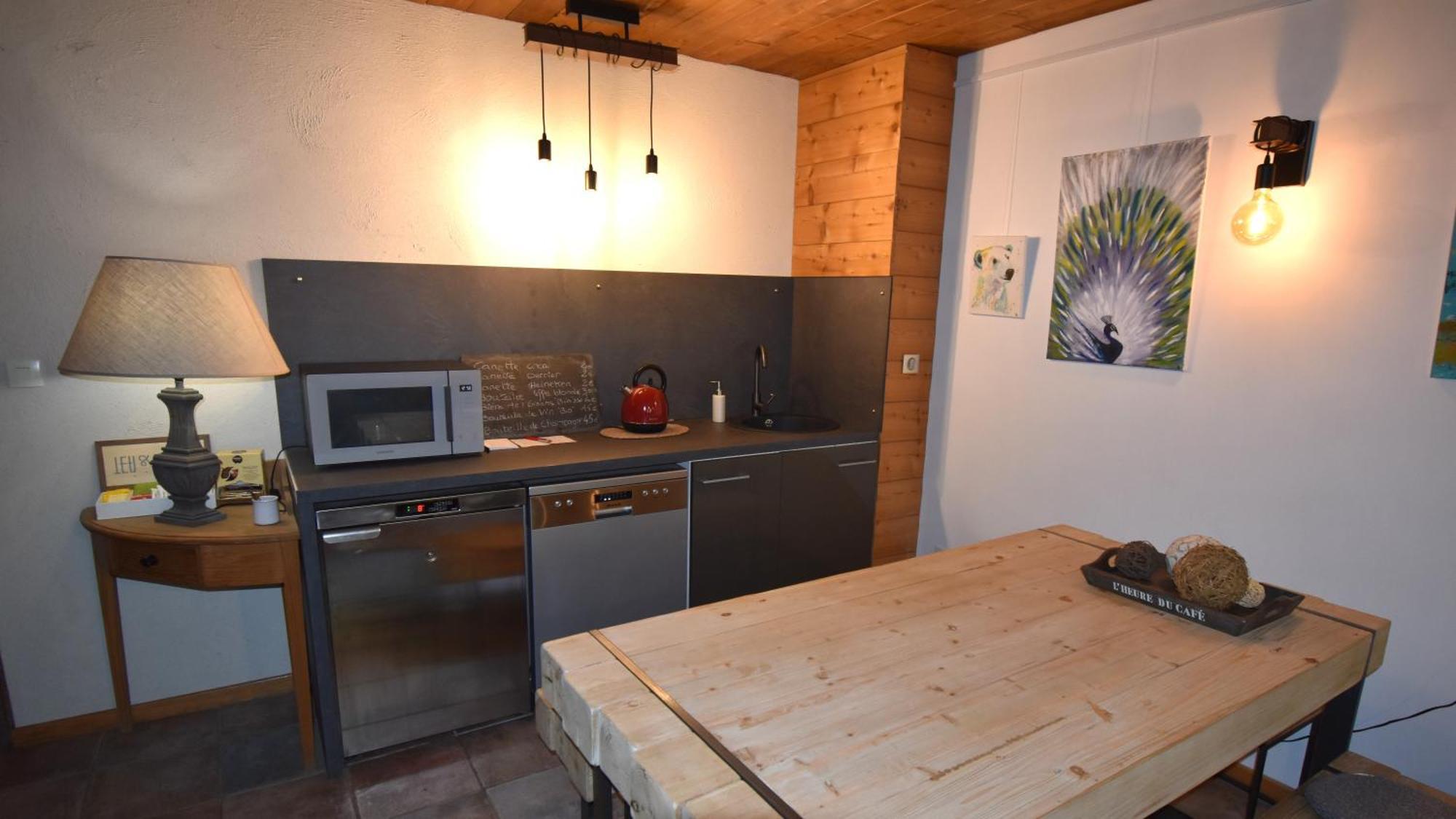 La Cle Des Bois Bed & Breakfast Le Bourg-d'Oisans Bagian luar foto